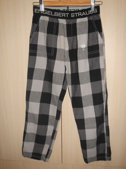 бавовняні брюки в піжамному стилі Engelbert Strauss p.134-140см(9-10р)