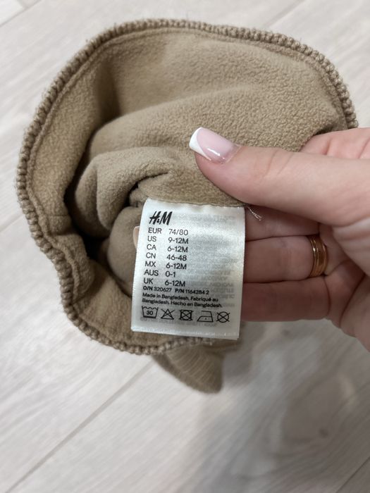Шапка H&M 74-80 розмір