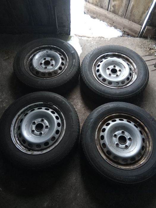 Kola z oponami zimowymi 15 5x112