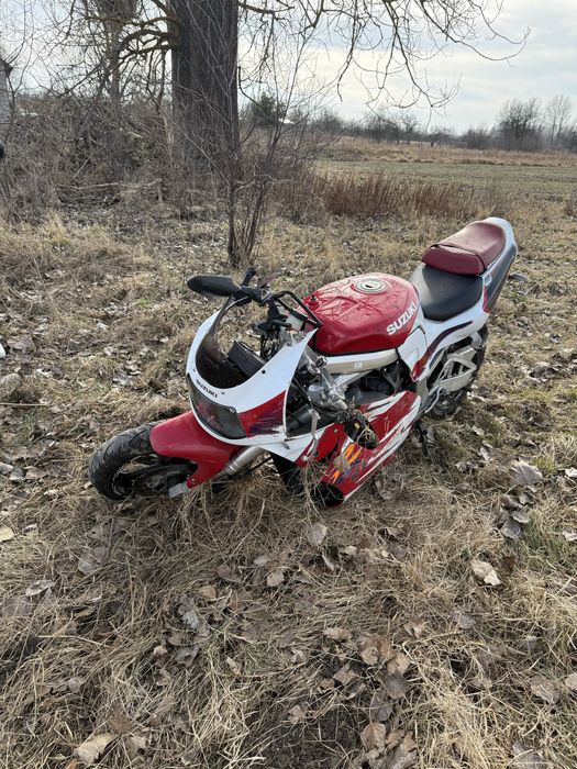 Gsxr 750 po wypadku