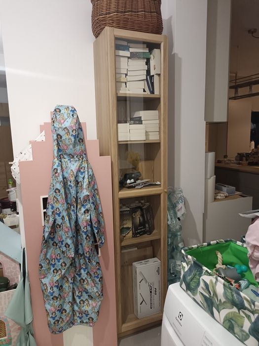 Zestaw Ikea regał Billy oraz drzwi OXBERG