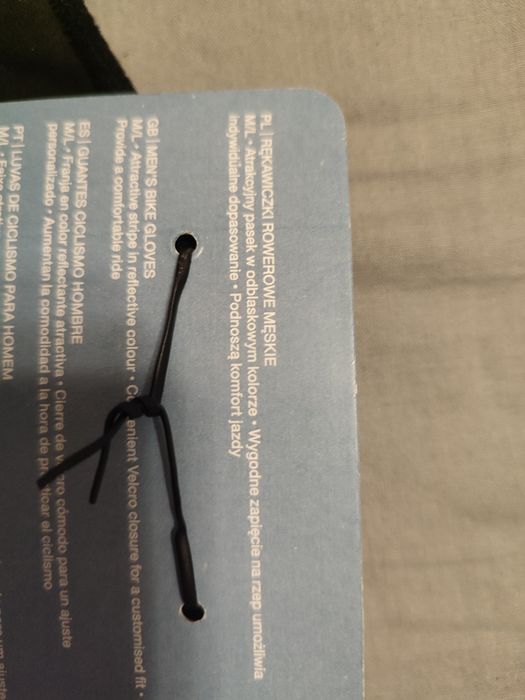 Rękawiczki rowerowe męskie