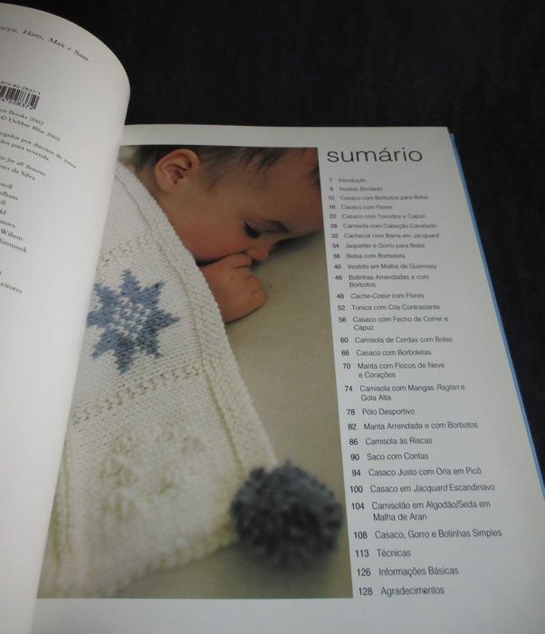 Livro Tricô em Algodão Debbie Bliss
