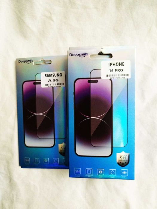 Vidro Temperado iPhone 13–16 Pro Max & Samsung A54 / A55 – Novo