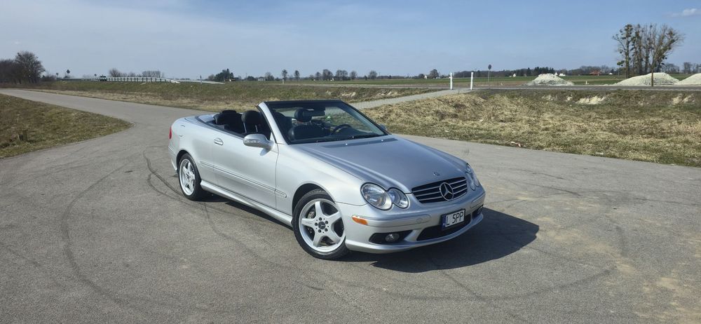 Mercedes-Benz CLK CLK 500 AMG cabrio 150 tys przebiegu