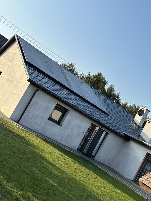 Malowanie dachu dachów mycie dachu kostki elewacji