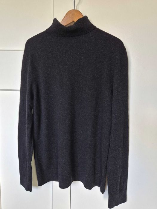 Ciemnoszary wełniany golf COS rozm. L