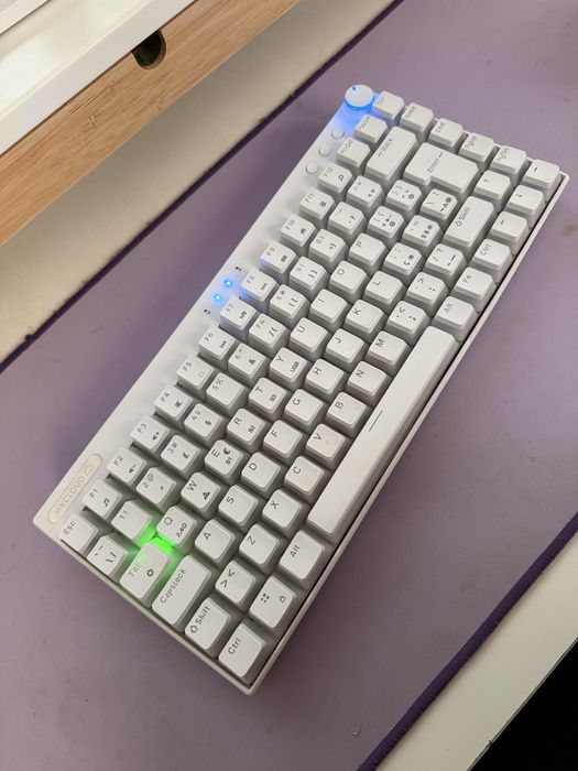 Teclaro wireless Mars Gaming branco MKCloud
