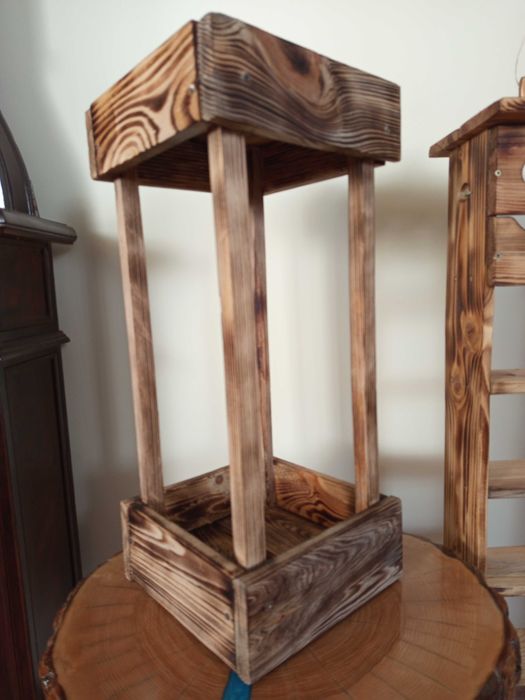 latarnia ogrodowa wysoka, lampion ogrodowy