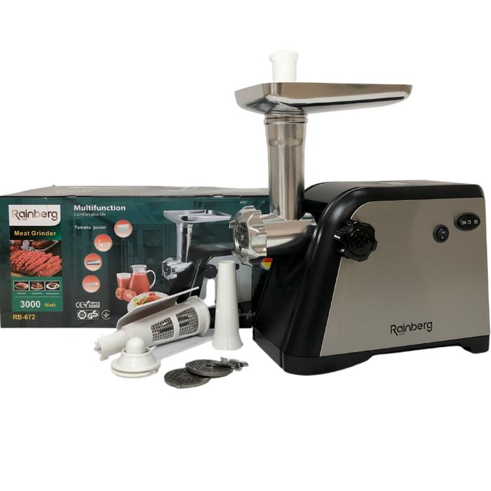 Электро Мясорубка-Соковыжималкой Rainber 672