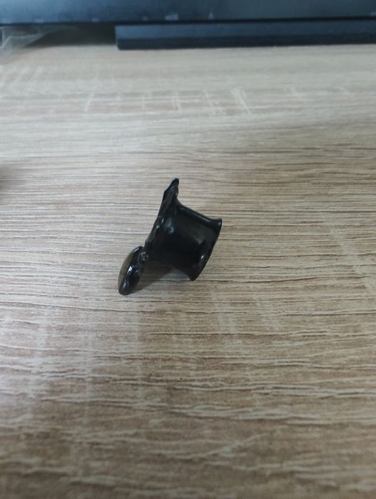 Czarne tunele z labradorytem 12mm