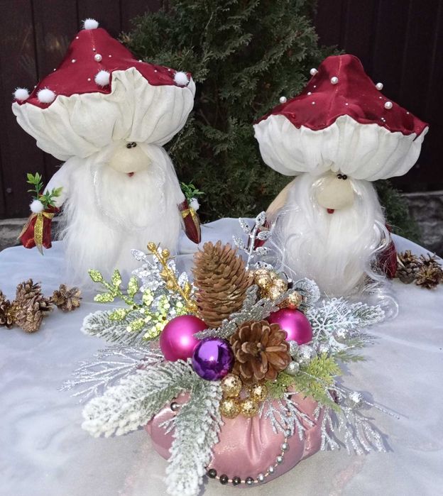 Новорічні гноми ручної роботи