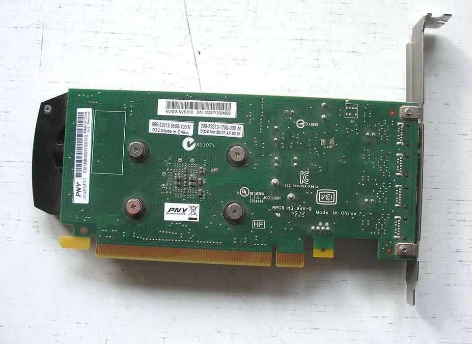 видеокарта nVidia NVS 510 (2 ГБ DDR3)