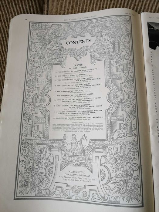 Revistas de 1937 e 1929 The Illustrated London News e ABC