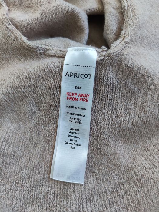 Ponczo sweter kardigan rozmiar S/M