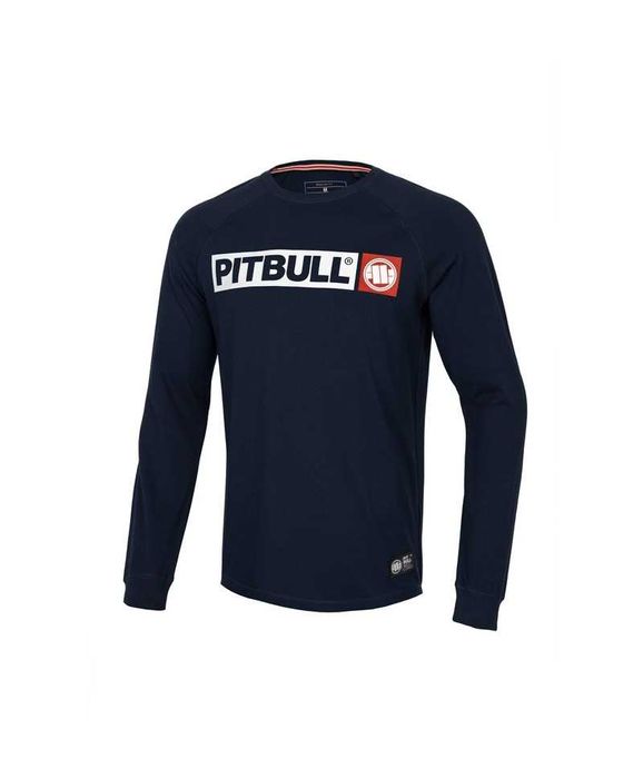PIT BULL Longsleeve Spandex Hilltop Granatowy S M L