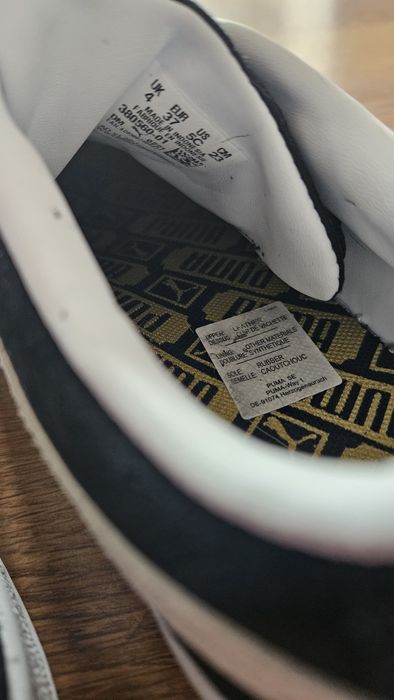 Buty Puma Suede czarne r. 37