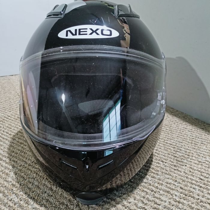 Kask motocyklowy NEXO ECR22-05 Polo,blenda.