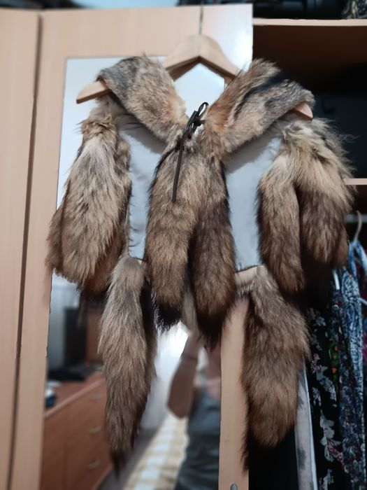 Estola/cobre ombros de pelo natural raposa