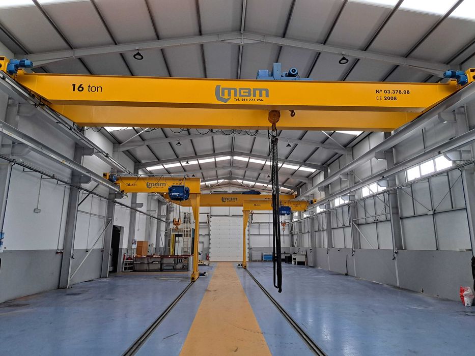 Ponte rolante MBM STAHL de 16 ton 15 metros #GMILUTENSIL2