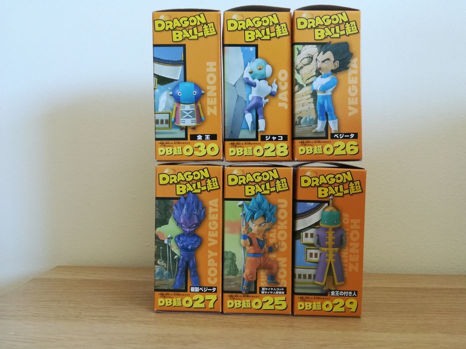 6 figuras Dragon ball