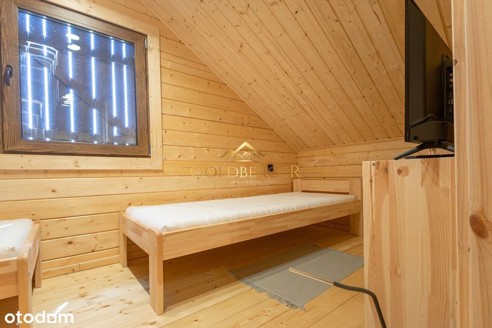 Drewniany dom całoroczny | 74 m² | Działka 1 199 m