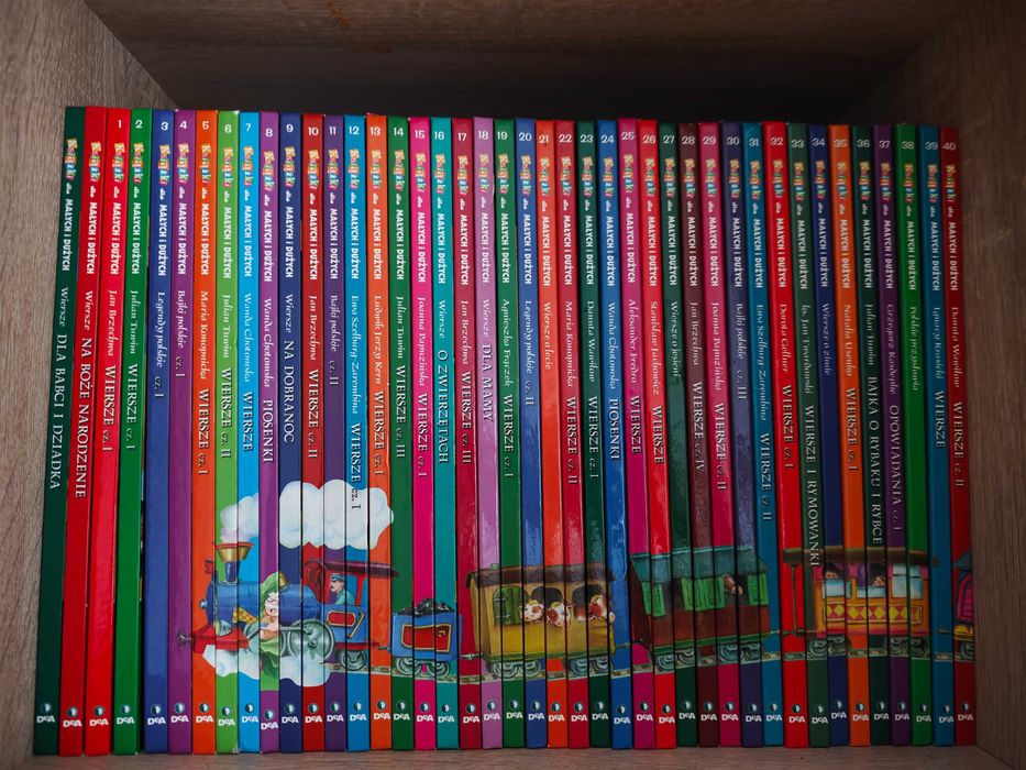 Książki dla małych i dużych 42szt