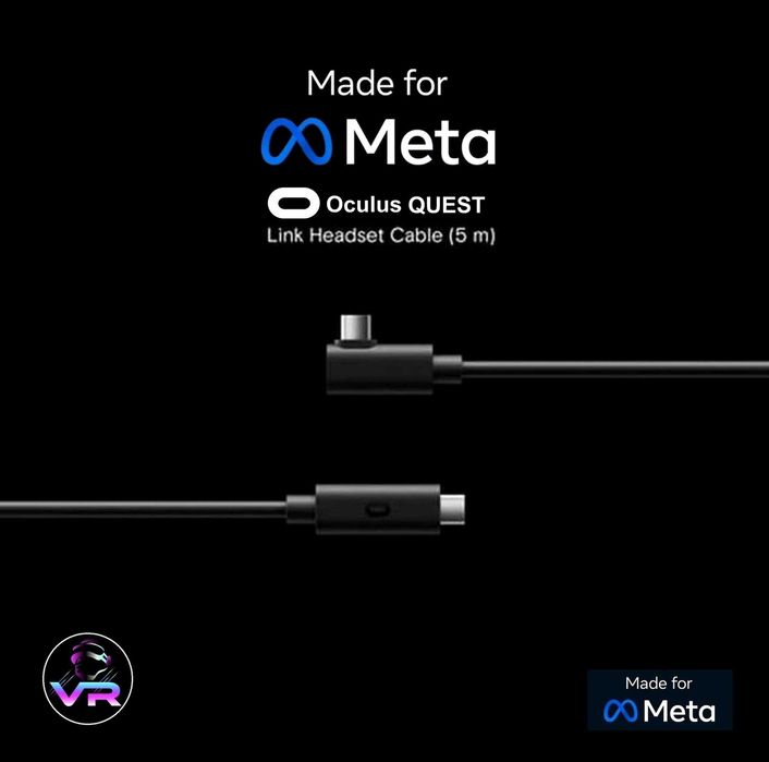 ‼️ TOP Oculus Link кабель 5м Meta Quest 3, 3S, Quest 2 (Original USA)