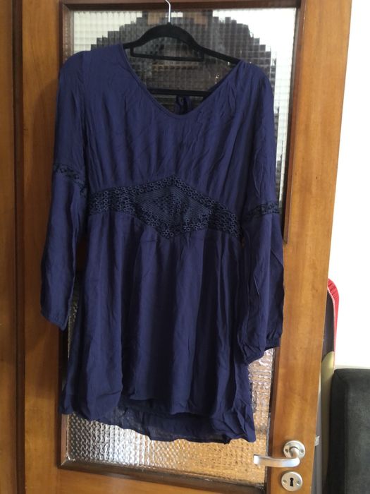 Vestido azul tamanho m