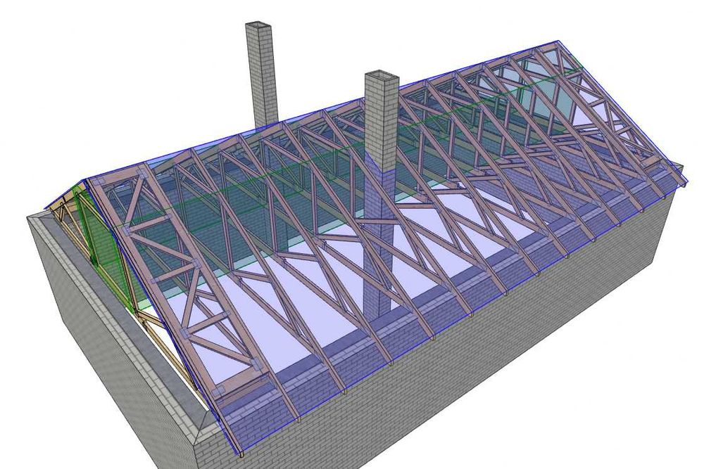 Wiązary Dachowe, Więźba dachowa, od Projektu po Montaż