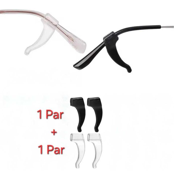 Kit Alicate Reparação Óculos e 4 Pares Borrachas Suporte