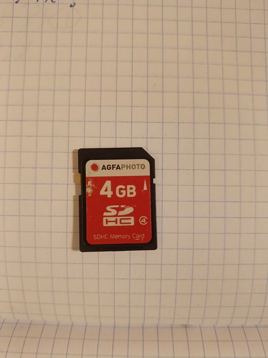 Karta pamięci AgfaPhoto SDHC 4GB High Speed Class 10 UHS I U1 V10.