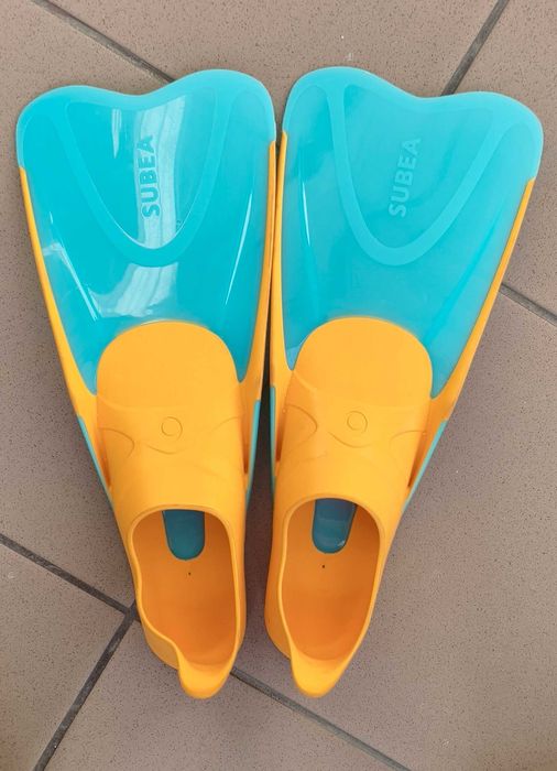 Płetwy dziecięce Decathlon SUBEA, rozmiar 34/35