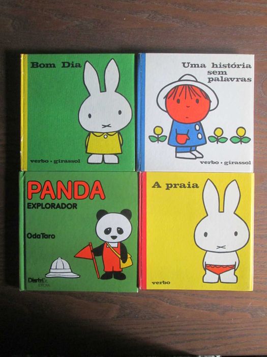 Livros Vintage da DICK BRUNA COLEÇÃO GIRASSOL e outros