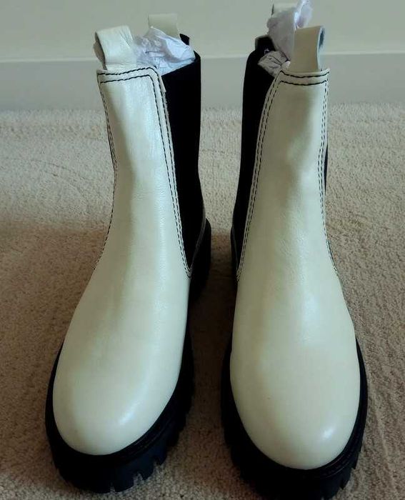 Buty skórzane sztyblety Na-Kd r. 38