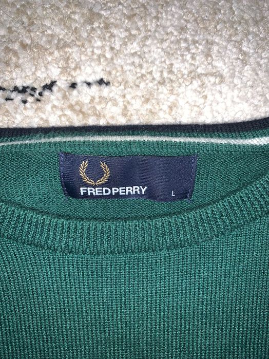 Fred Perry classic crew knit