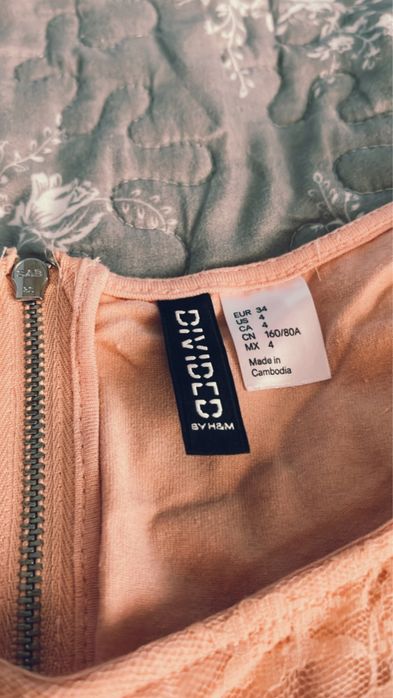 Sukienka bawełniana H&M 34