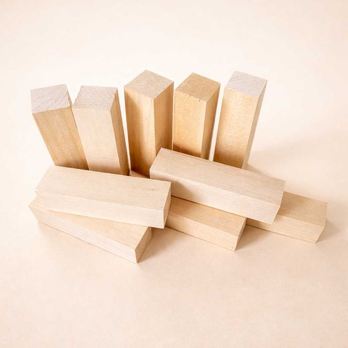 40 bloczków lipowych do rzeźbienia - okazja