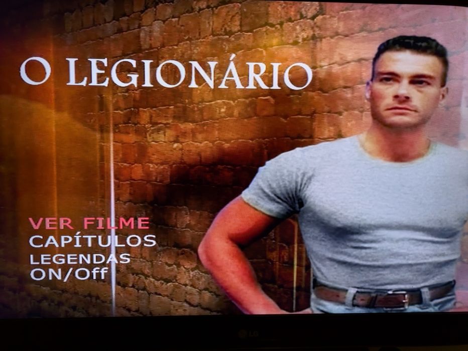 DVD " O Legionário " 1990 (Optimo Estado)