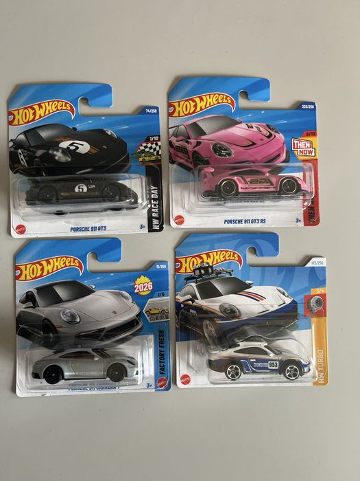 Hot whelys pakiet Porsche