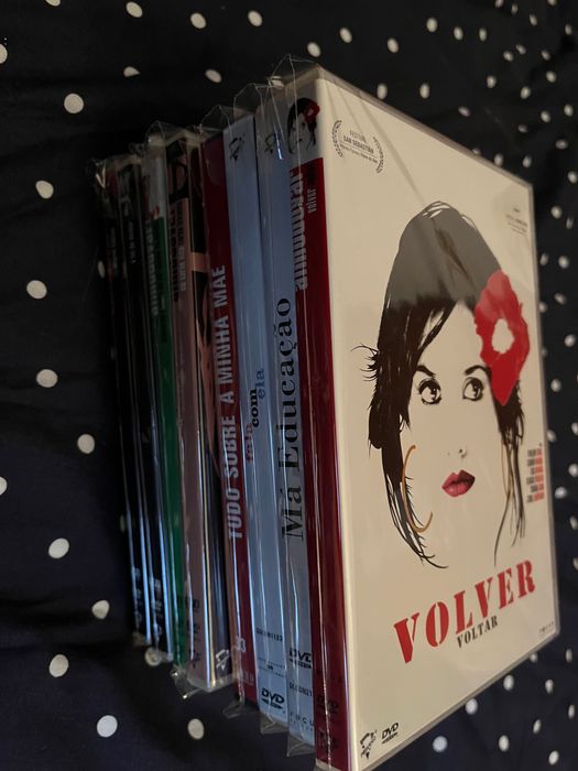 Pedro Almodóvar x8 DVDs Volver, Fala Com Ela, Má Educação, Lei Desejo