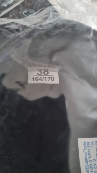 Nowa koszula męska czarna