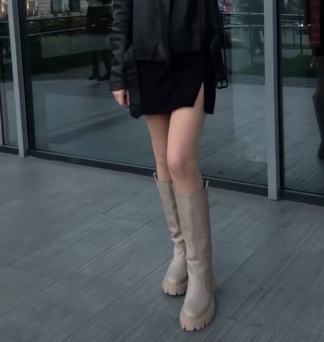 Ботфорти високі зимові