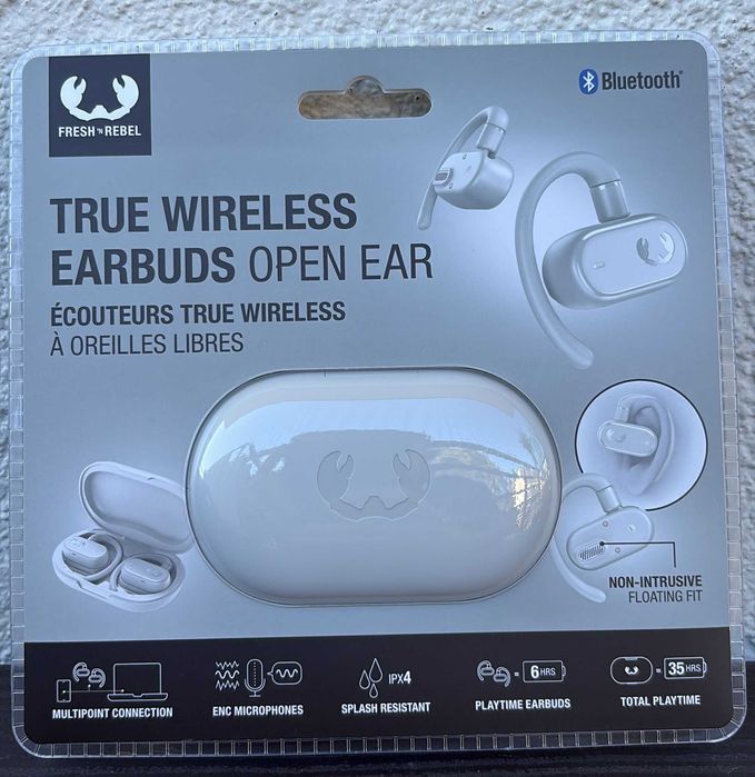 Bezprzewodowe słuchawki Fresh ’n Rebel, Nowe , mega mocne. Szare