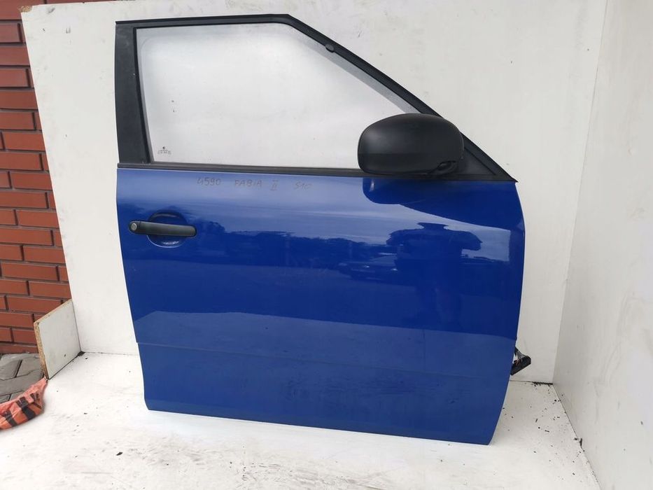 skoda fabia ii drzwi prawe przednie przód 4590