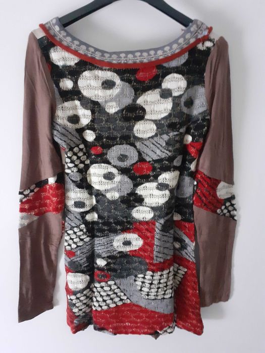 Camisola senhora estampada de vários materiais