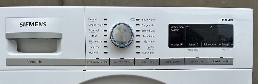 Пральна машина Siemens iQ700
