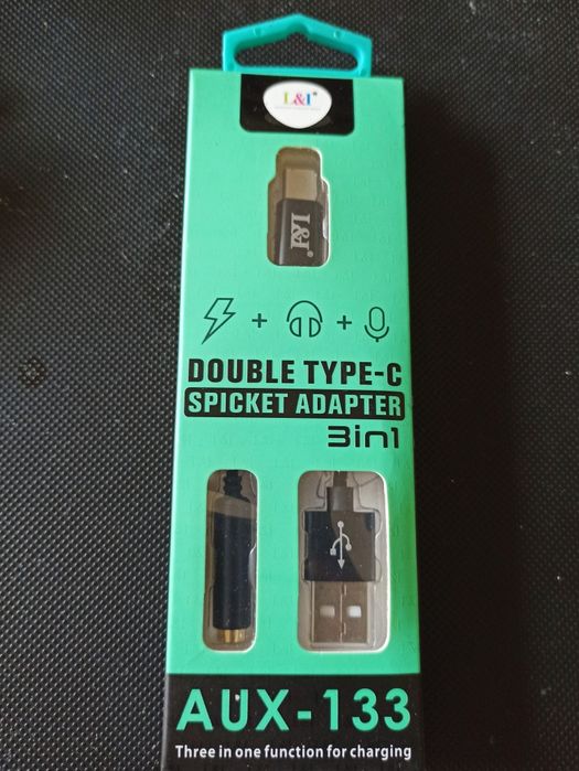 Adaptador USB-C --> Audio Jack 3.5mm Mic In (dois modelos disponíveis)