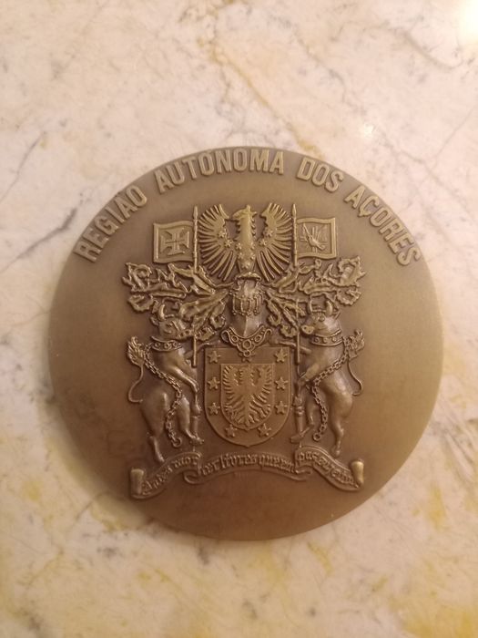Medalha em bronze Segurança Social Açores