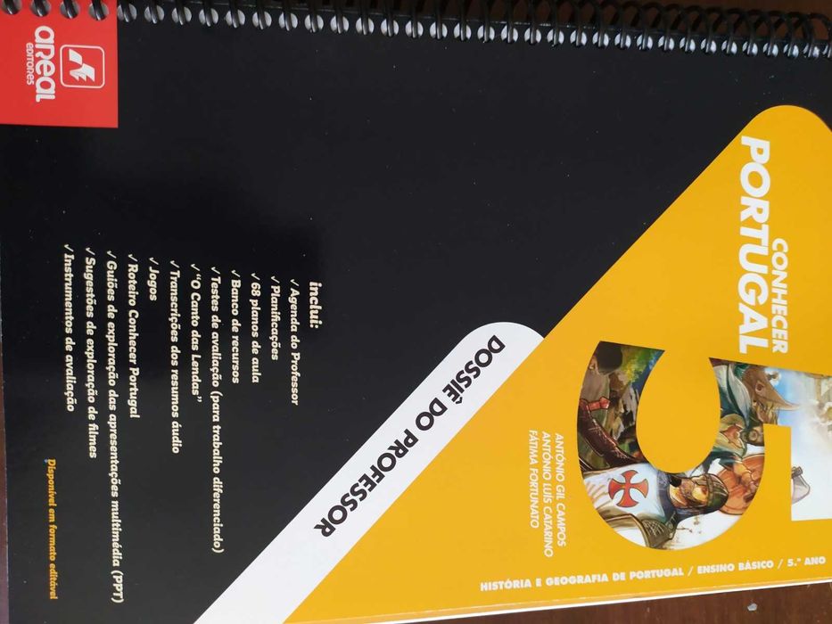 Conhecer Portugal 5 - 5º ano - HGP - História e Geo - VERSÃO PROFESSOR